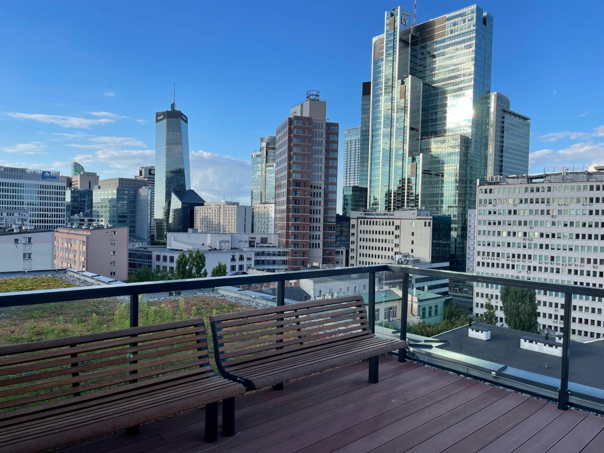 Sienna 65 - Taras Na Dachu Z Panorama 360 Na Warszawe -Roof Terrace With A Beautiful View - Prywatny Balkon - Private Balcony - Better Rental Varsovia Exterior foto